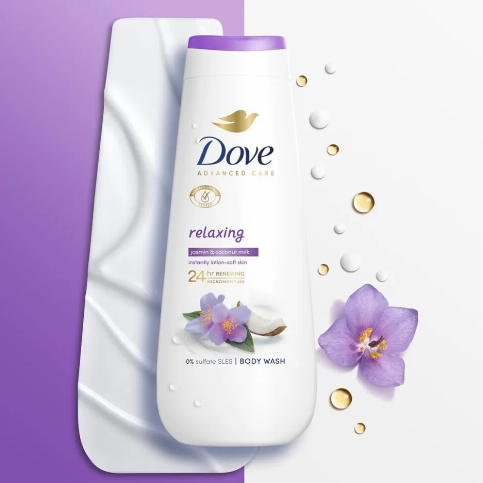 Discount Dove Advanced Care Relaxing Douchegel