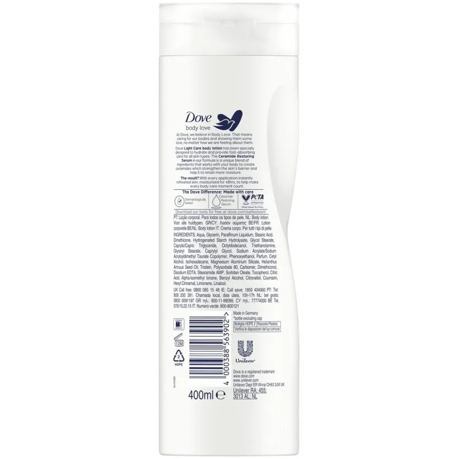 Sale Dove Body Love Light Care Bodylotion