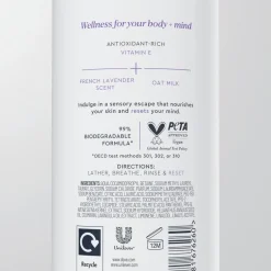 Online Dove Body+Mind French Lavender & Oat Milk Douchegel