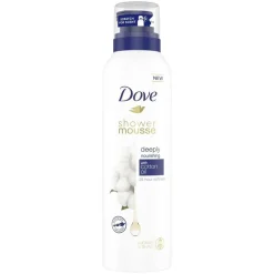 Hot Dove Deeply Nourishing Cotton Oil Shower Mousse