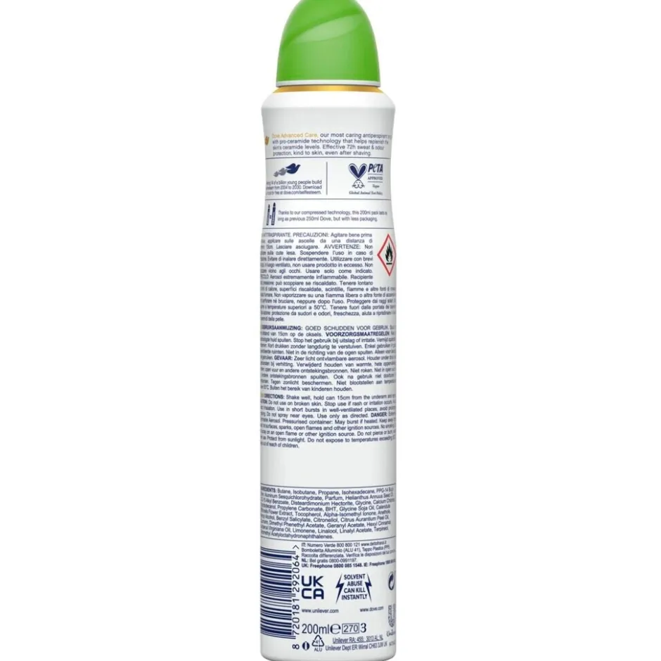 Discount Dove Go Fresh Cucumber & Green Tea Deodorant Spray