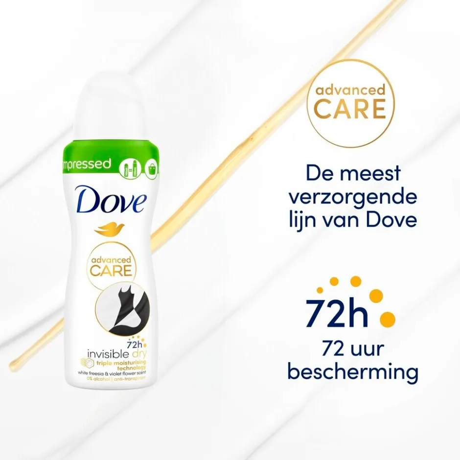 New Dove Invisible Care Dry Deodorant Spray