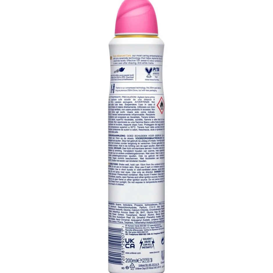 Discount Dove Invisible Care Floral Touch Deodorant Spray