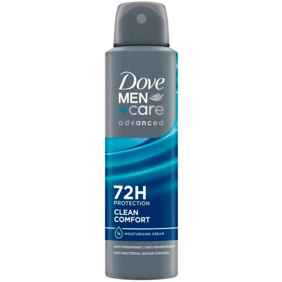 Dove Men + Care Advanced Clean Comfort Antitranspirant Deodorant Spray