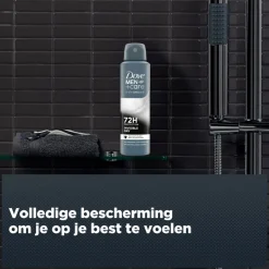 Hot Dove Men +Care Advanced Invisible Dry Antitranspirant Deodorant Spray