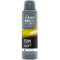 Hot Dove Men +Care Invisible Fresh Antitranspirant Spray