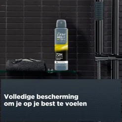 Hot Dove Men +Care Invisible Fresh Antitranspirant Spray