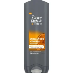 Discount Dove Men +Care Sandalwood & Vanilla 3-in-1 Douchegel