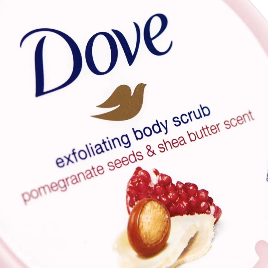 Clearance Dove Pomegranate & Shea Butter Exfoliating Body Scrub