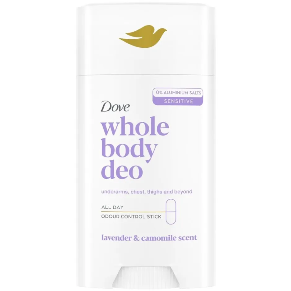 Online Dove Whole Body Lavender & Camomile Deodorant Stick