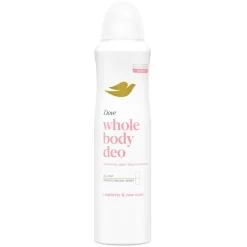 Dove Whole Body Raspberry & Rose Deodorant Spray