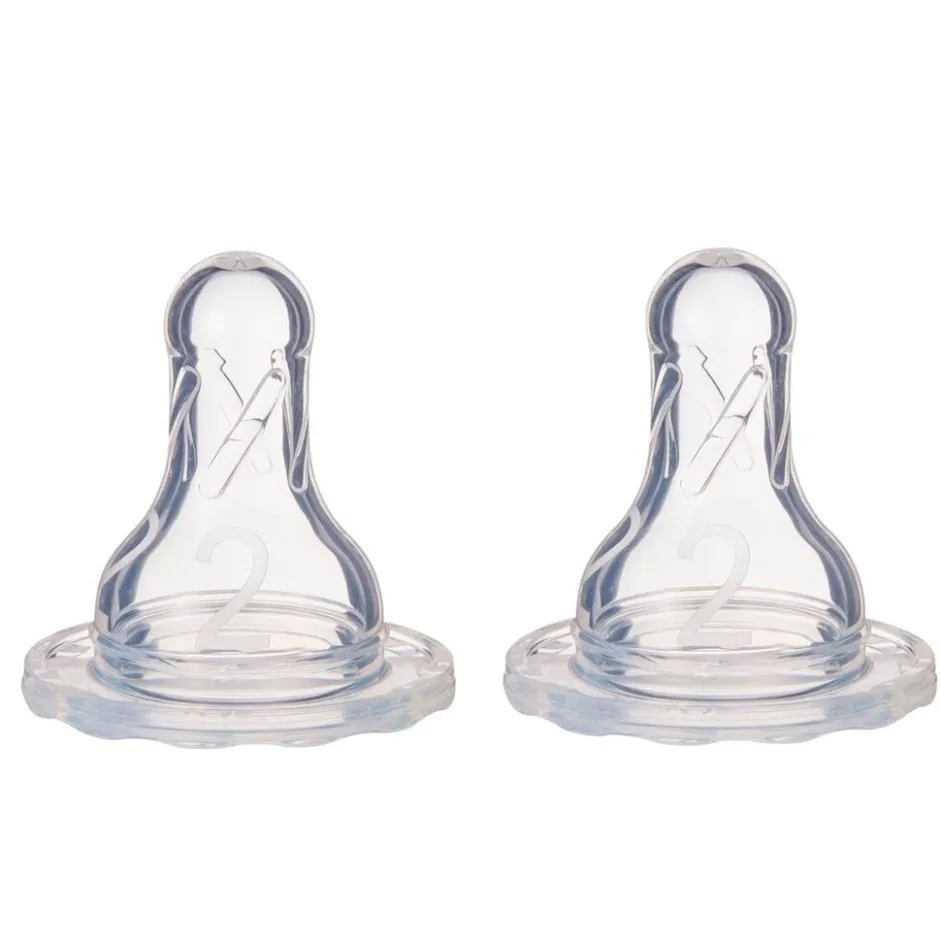 Best Dr. Brown's Fase 2 3+M Flesspenen voor Smalle Halsfles