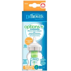 Discount Dr. Brown's Options+ 1+M Antikoliekfles met Brede Hals
