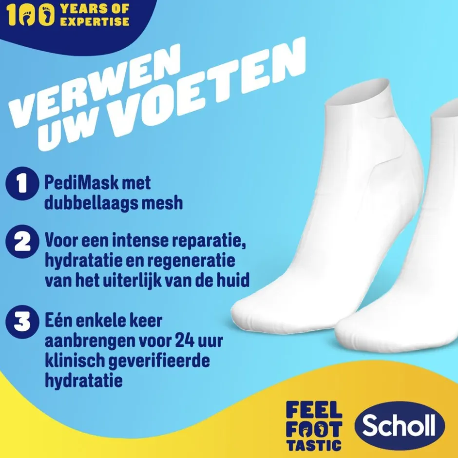 Hot Dr. Scholl's Aloë Vera Voedend Voetmasker