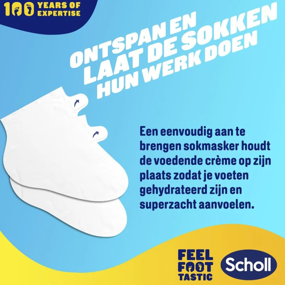 Hot Dr. Scholl's Aloë Vera Voedend Voetmasker