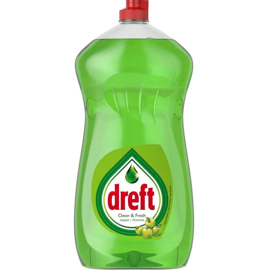 New Dreft Clean & Fresh Appel Vloeibaar Afwasmiddel