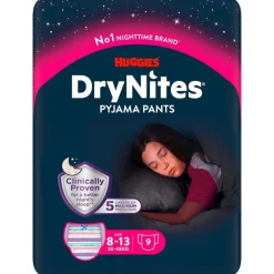 Hot Drynites Girls 8-13 Jaar Nachtbroekjes