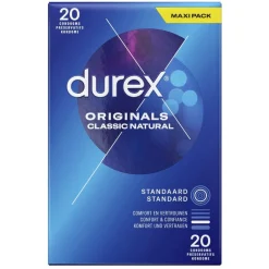 Online Durex Originals Classic Natural Condooms