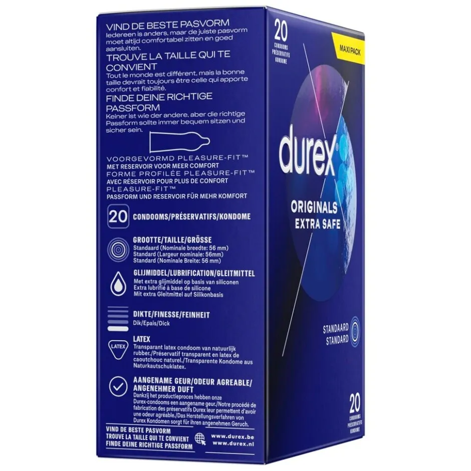 Online Durex Originals Extra Safe Condooms