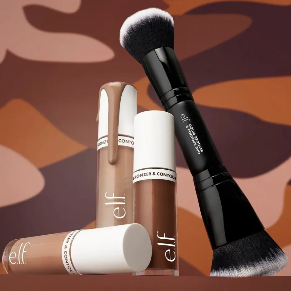 Sale ELF e.l.f. Camo Deep/Rich Liquid Bronzer & Contour