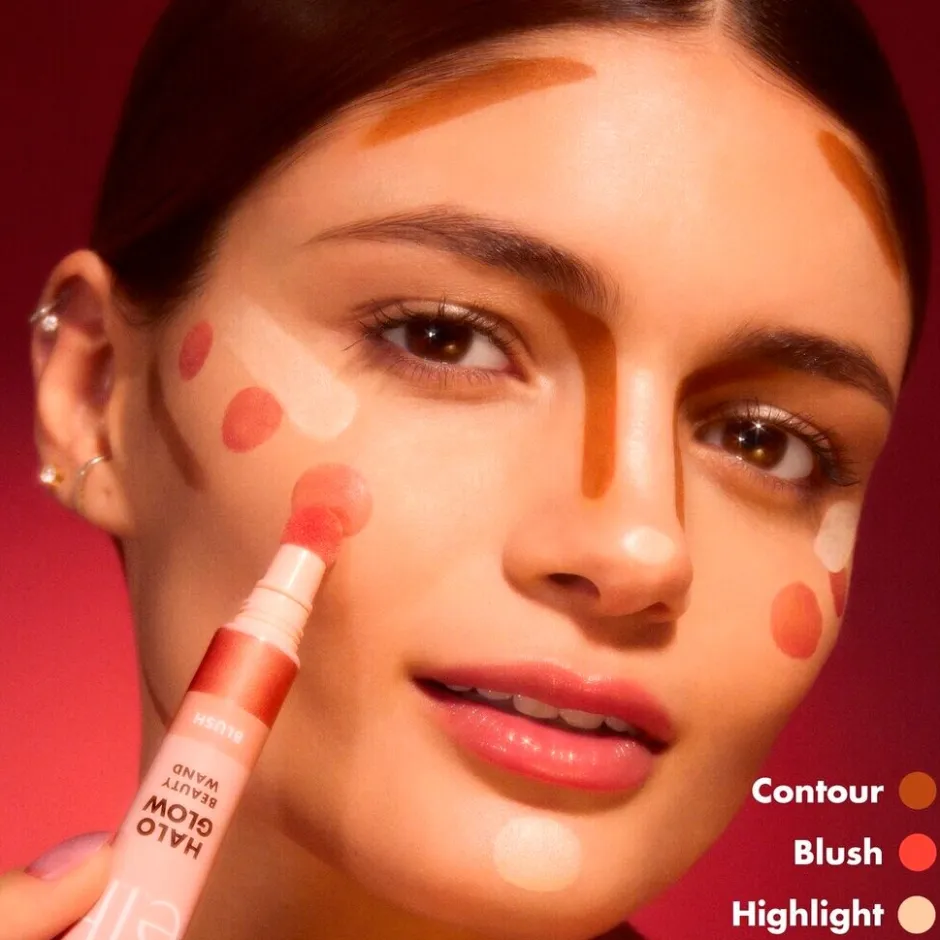 Sale ELF e.l.f. Halo Glow Highlight IRL Angel Beauty Wand