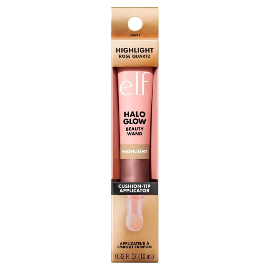 Sale ELF e.l.f. Halo Glow Highlight Rose Quartz Beauty Wand