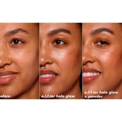 Hot ELF e.l.f. Halo Glow Powder Filter Tan Warm Pressed Powder