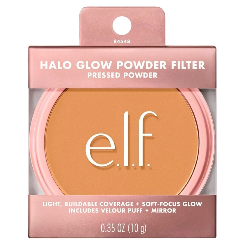 ELF e.l.f. Halo Glow Powder Filter Medium Warm Pressed Powder
