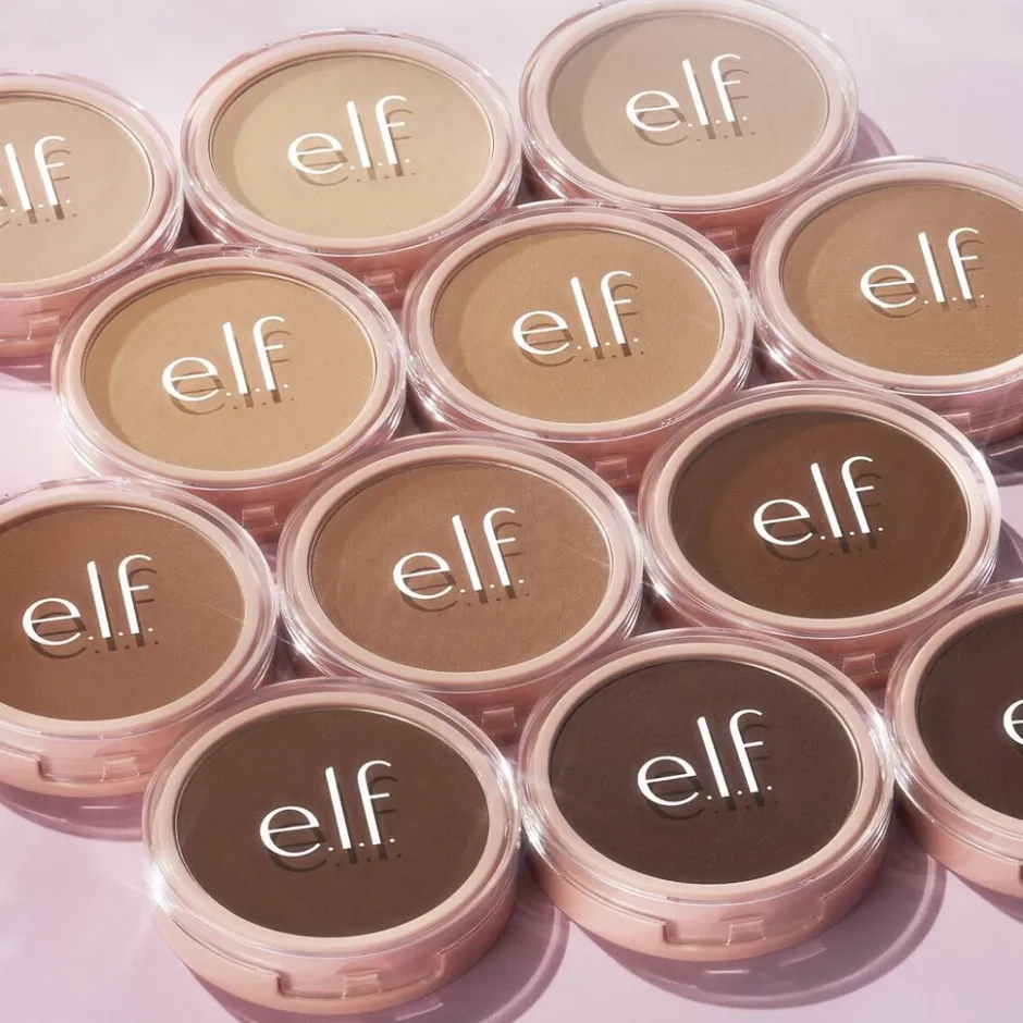 ELF e.l.f. Halo Glow Powder Filter Medium Warm Pressed Powder