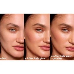 Sale ELF e.l.f. Halo Glow Powder Filter Light Warm Pressed Powder