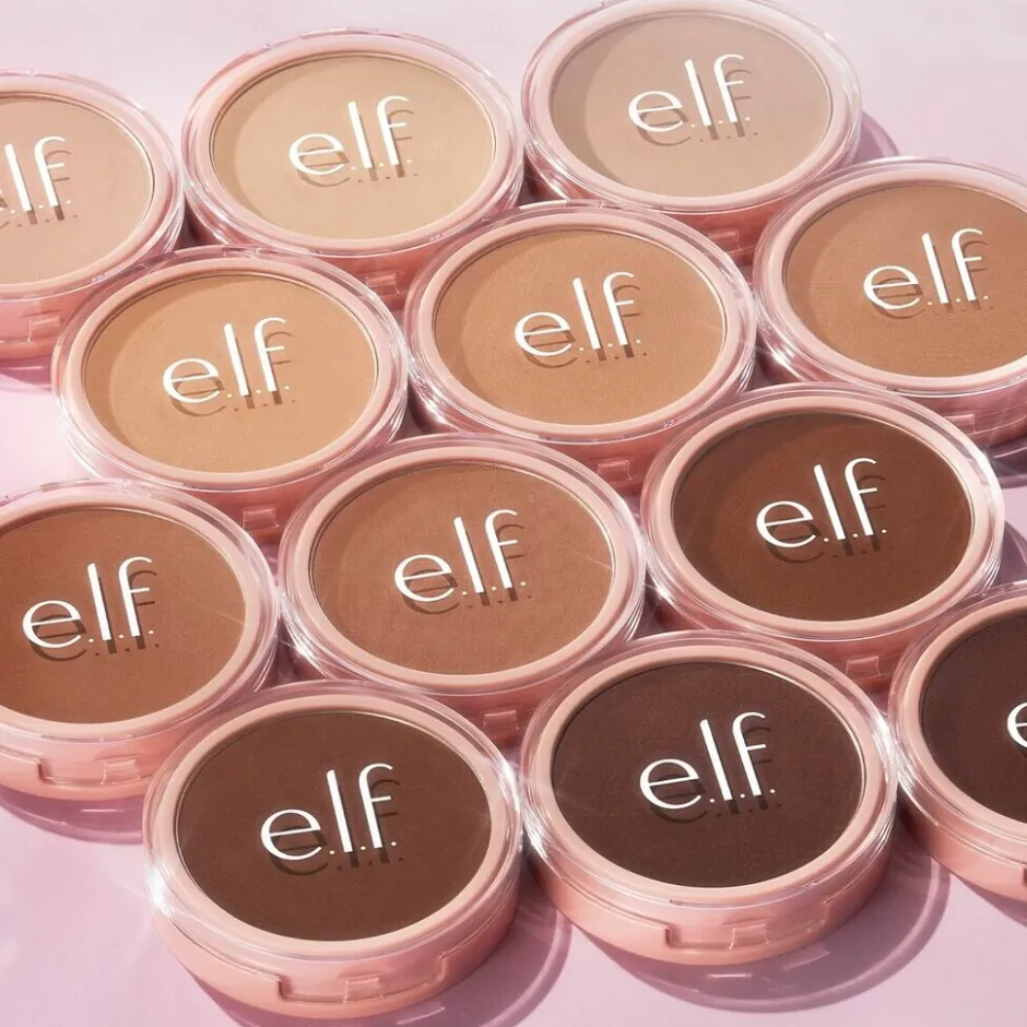 Sale ELF e.l.f. Halo Glow Powder Filter Light Warm Pressed Powder