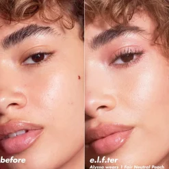 Clearance ELF e.l.f. Halo Glow Powder Filter Medium Neutral Pressed Powder