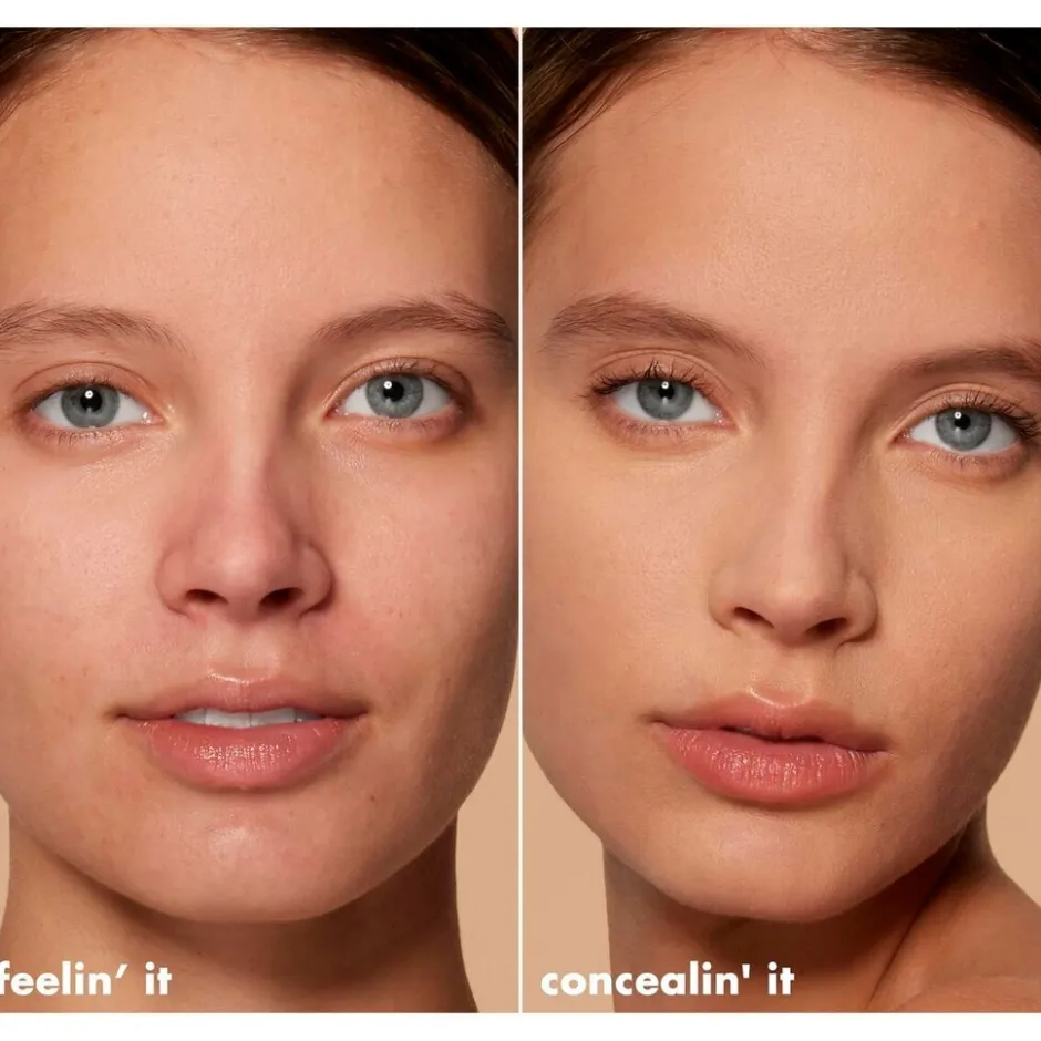 Online ELF e.l.f. Medium Peach Hydrating Camo Concealer Satin Finish