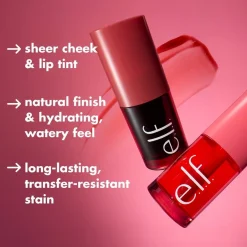 ELF e.l.f. Sheer For It Left on Red Blush Tint