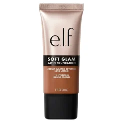 Clearance ELF e.l.f. Soft Glam 52 Deep Cool Satin Foundation