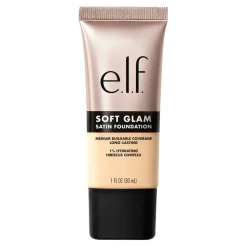 New ELF e.l.f. Soft Glam 15 Fair Warm Satin Foundation