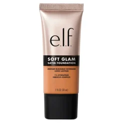 New ELF e.l.f. Soft Glam 42 Tan Neutral Satin Foundation