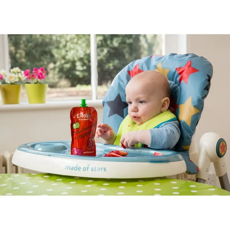 Sale Ella's Kitchen 4+M Strawberry + Apples