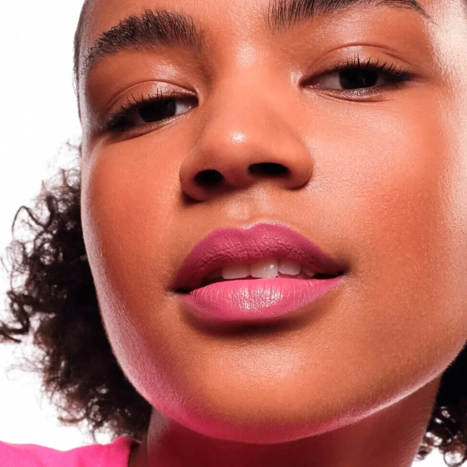 Discount Essence Satin Glow 04 Let's Get Mauvin Luminous Shine Lipstick