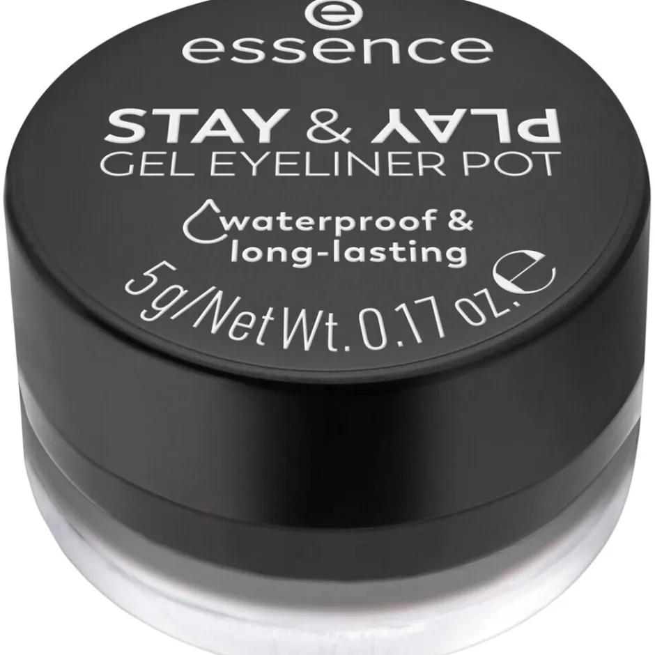 Best Essence Stay & Play 01 Black Gel Eyeliner Pot