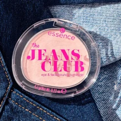 Sale Essence The Jeans Club 01 Eye & Face Bouncy Luminizer Highlighter
