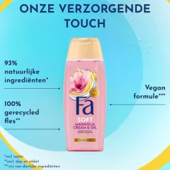 New Fa Cream & Oil Magnolia Douchecrème