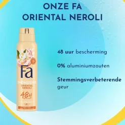 Fa Energising Oriental Neroli Deodorant Spray