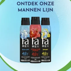 Discount Fa Men Attraction Force Deodorant & Bodyspray