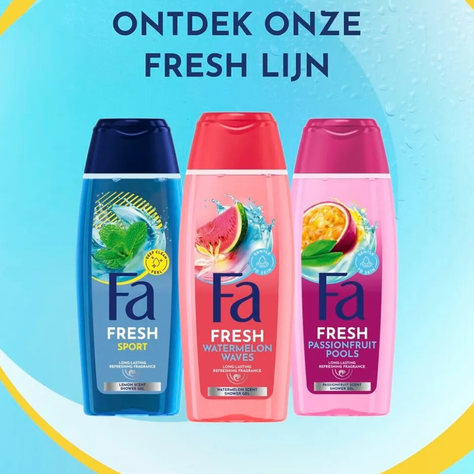 Clearance Fa Watermelon Waves Douchegel