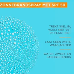 Garnier Ambre Solaire Hydra 24H SPF50 Zonnespray