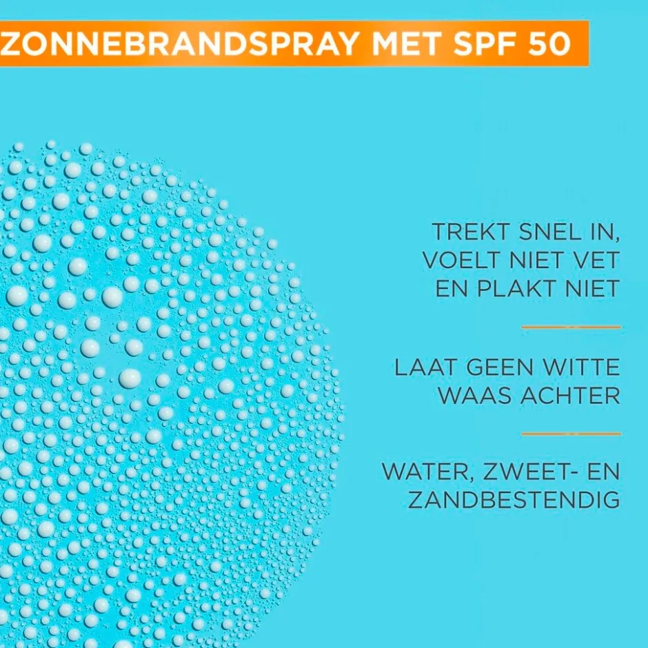 Garnier Ambre Solaire Hydra 24H SPF50 Zonnespray