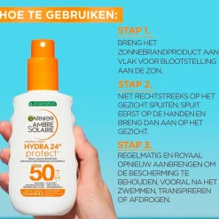 Garnier Ambre Solaire Hydra 24H SPF50 Zonnespray