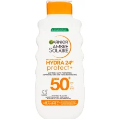 New Garnier Ambre Solaire Hydra 24H Protect SPF50+ Beschermende Zonnemelk