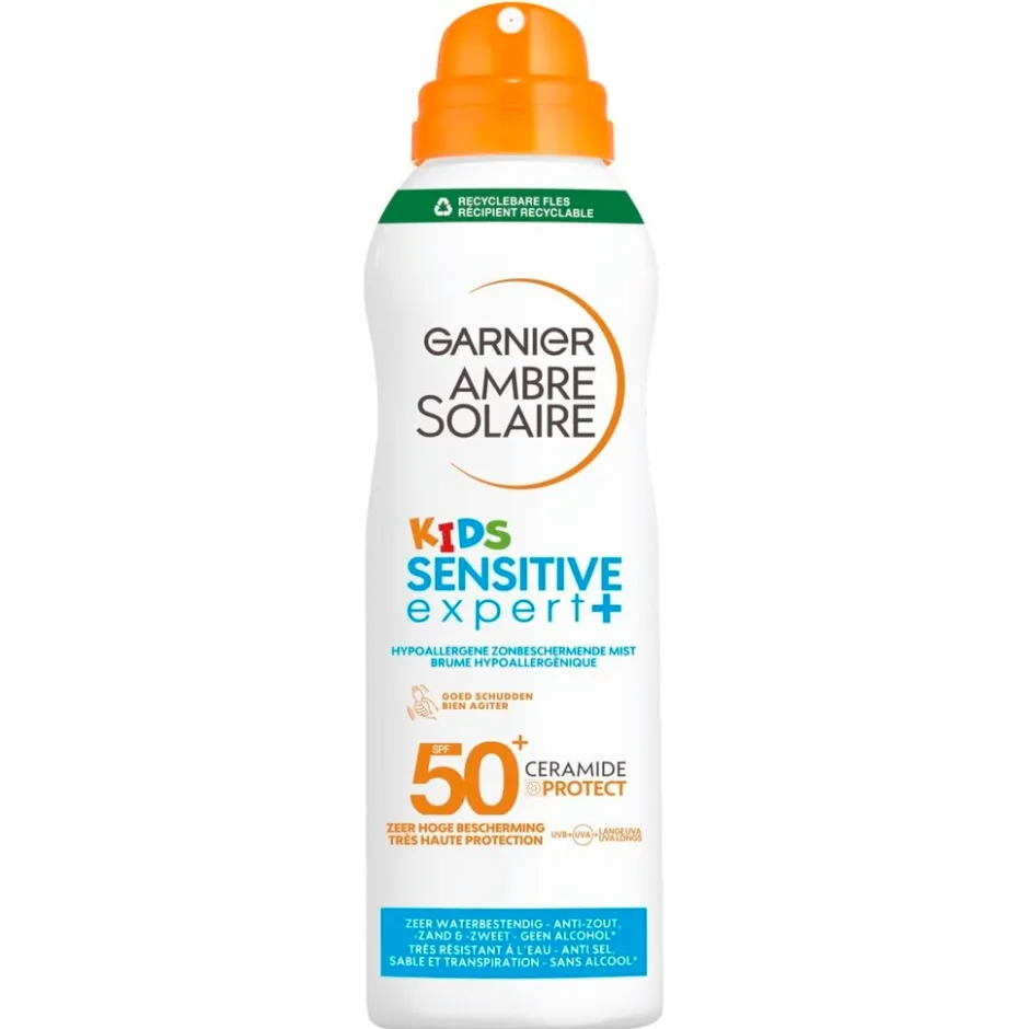 Discount Garnier Ambre Solaire Kids Sensitive Expert+ SPF50+ Zonbeschermende Mist